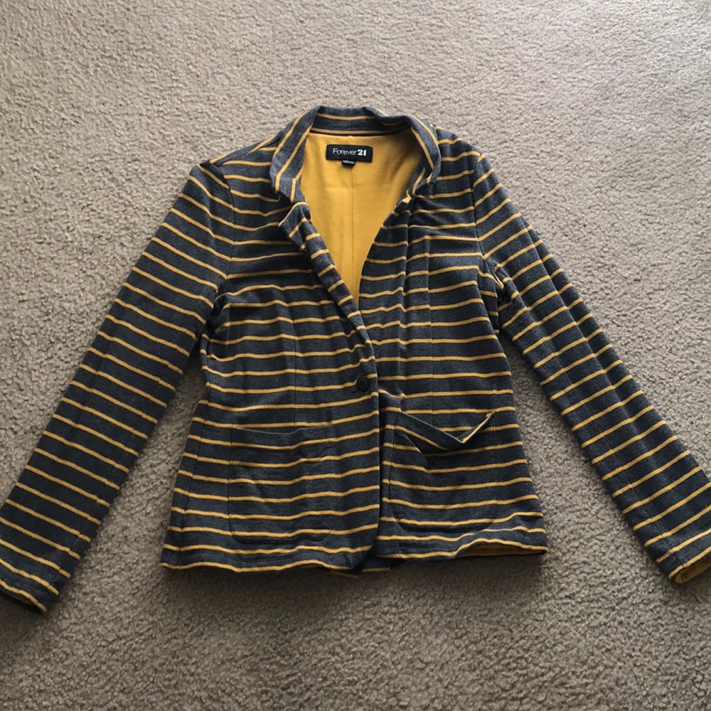 100% cotton blazer